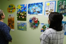 «Времена года»: выставка творческих работ детей