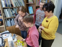 Читатели специальной библиотеки для слепых и слабовидящих высоко оценили проект мурманского школьника