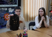 Юные читатели стали участниками творческой  мастерской «Рисуем подвиг»