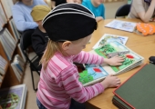 Маленькие читатели библиотеки – в числе участников патриотического марафона